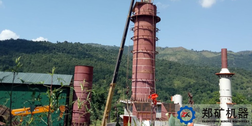 尼泊爾100TPD石灰立窯生產線項目